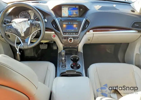 2015 Acura Mdx Advance z USA, uszkodzony, nr VIN 5FRYD3H82FB004661